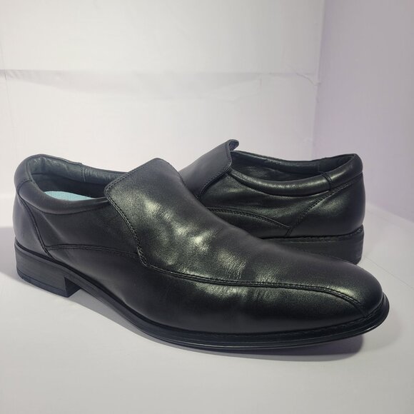 Vionic Eric Men\'s US Size 13 Black Leather Slip On Loafers Dress Shoes main image 4